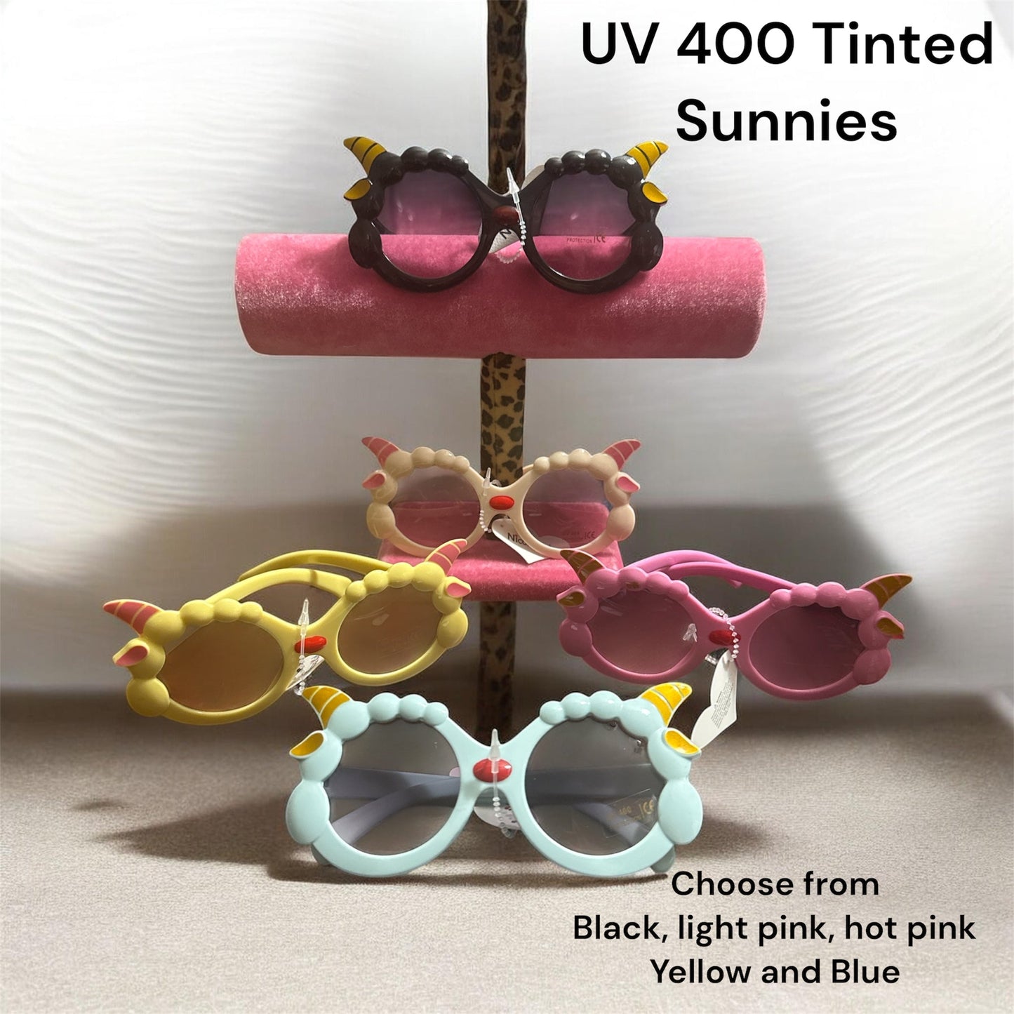 CHARACTER SUNNIES - UV400 AND TINTED FOR KIDS