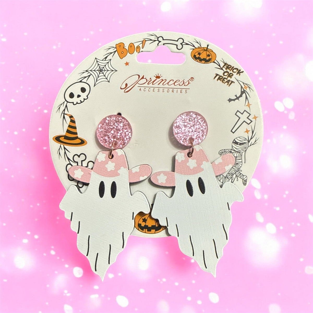 ACRYLIC HALLOWEEN EARRINGS - FUN AND SPOOKY