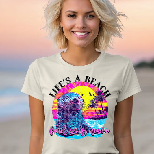 LIFES A BEACH TEE