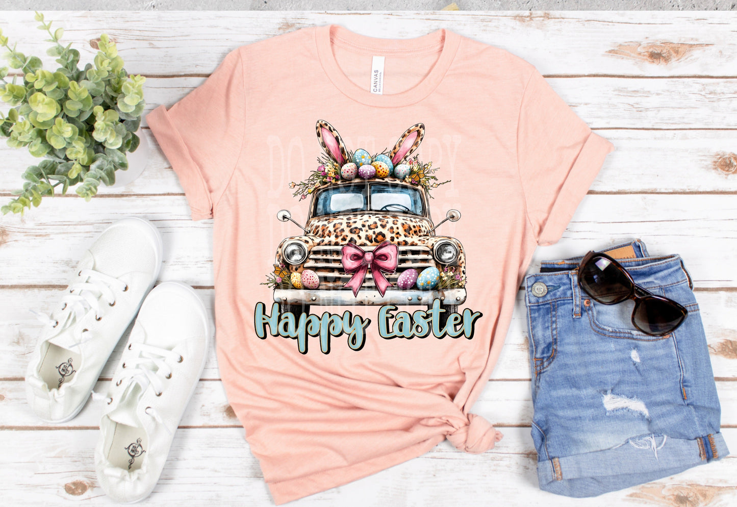 HAPPY EASTER TRUCK TEE