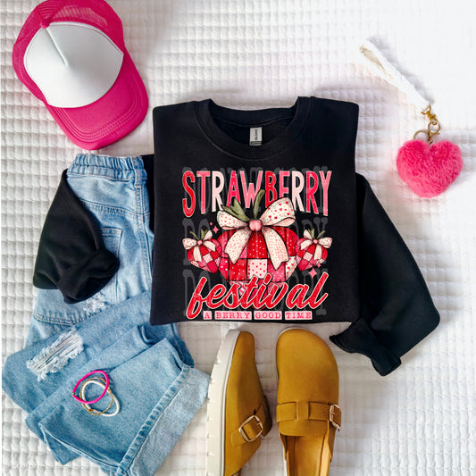 STRAWBERRY FESTIVAL SWEATSHIRT