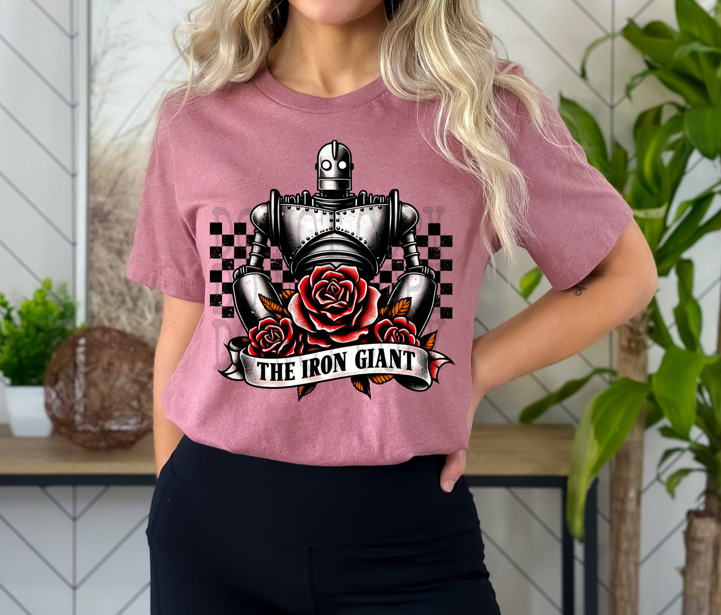 IRON GIANT ROSE TEE