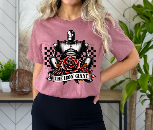 IRON GIANT ROSE TEE