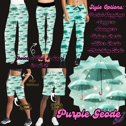 RAINY DAY - LEGGING/JOGGER/LOUNGER/SHORTS - PRETTY RUN PREORDER CLOSING 3/21