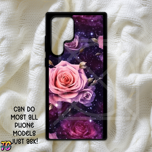 Galaxy Roses Phone Case Choose Model