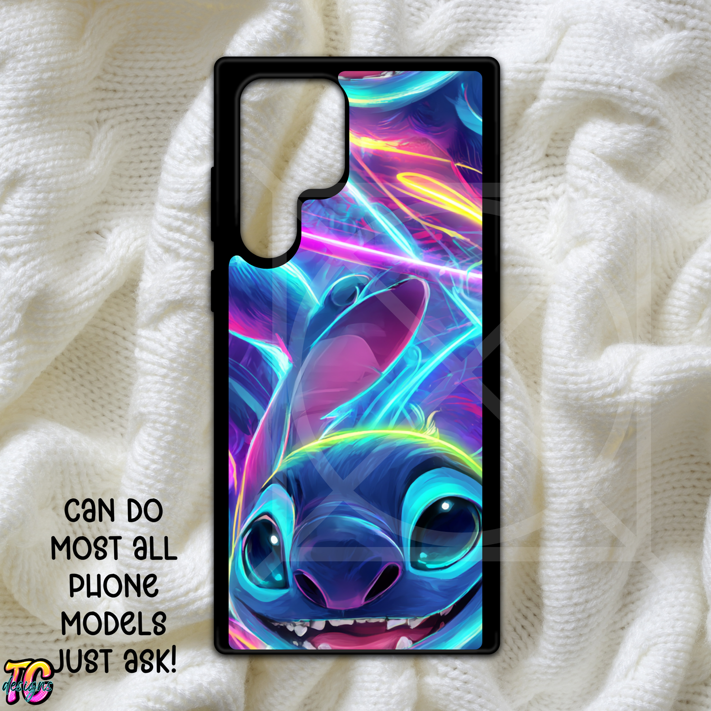 Electric Blue Phone Case Choose Model