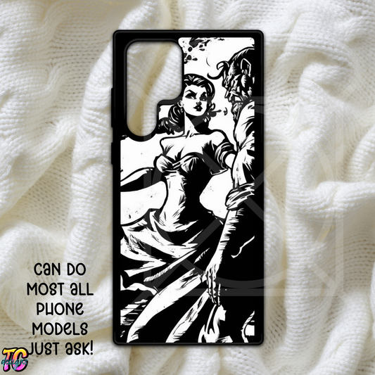 Old Tale Ink Sketch Phone Case Choose Model