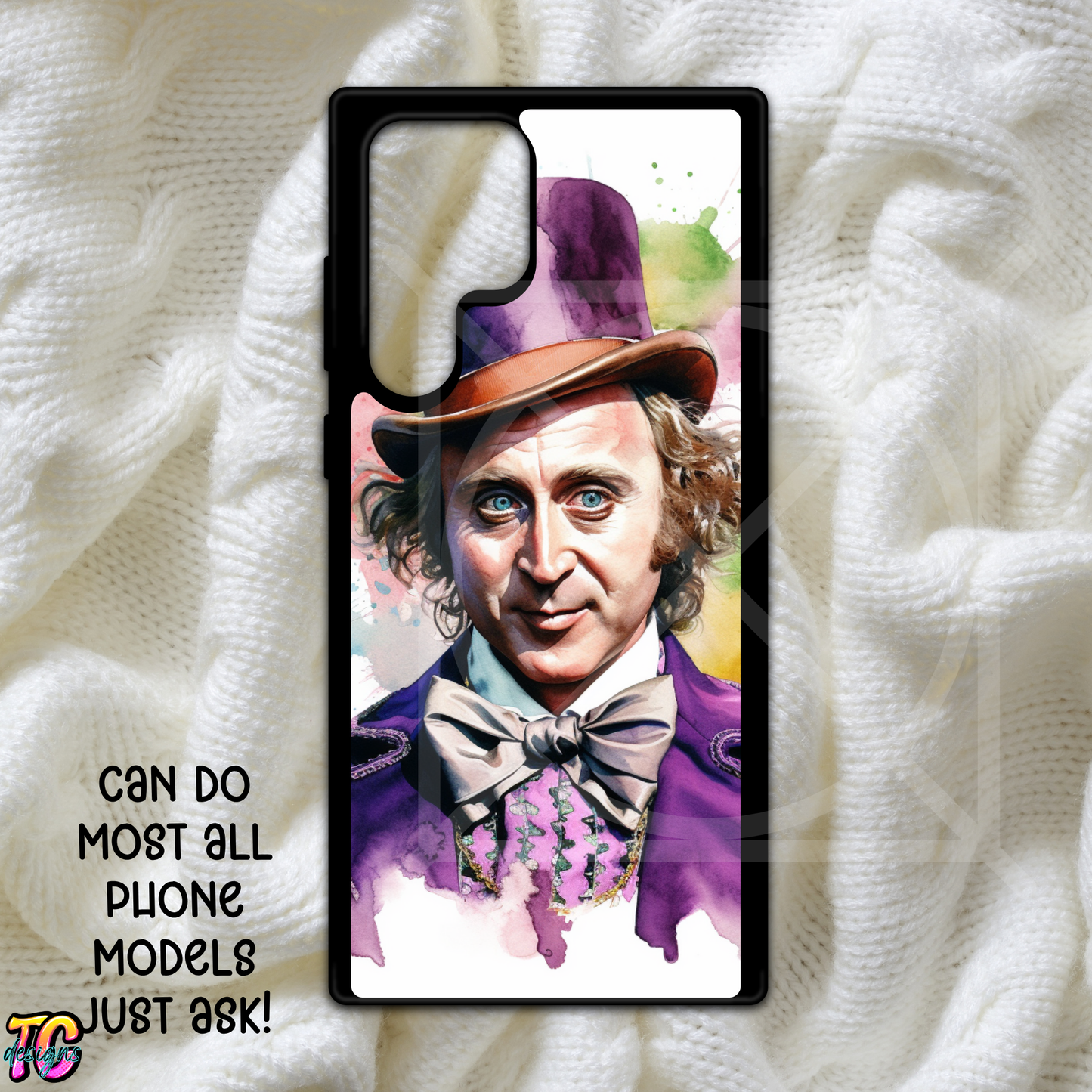 Watercolor Chocolate Maker Phone Case Choose Model