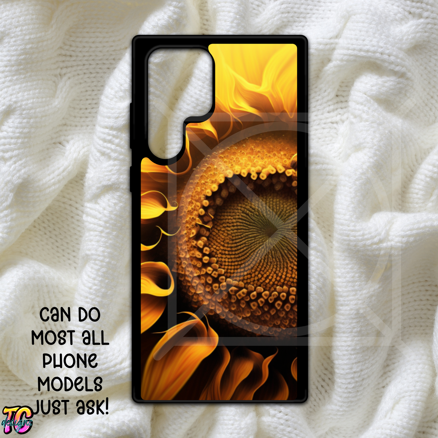 Sunflower Zoom Phone Case Choose Model