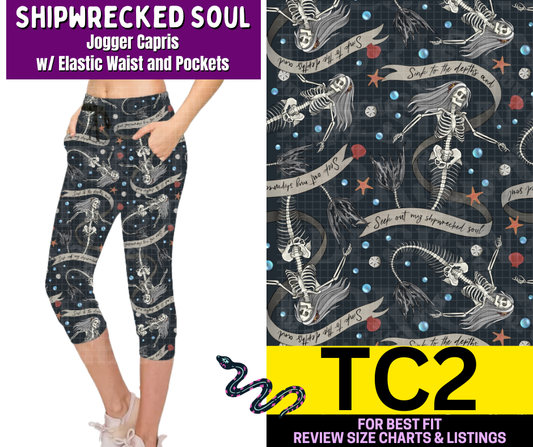Shipwrecked Soul Jogger Capri