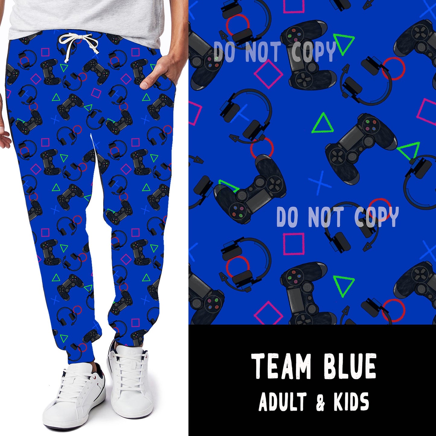 BATCH 61-TEAM BLUE LEGGINGS/JOGGERS