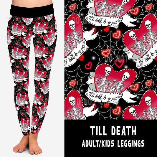 LUCKY IN LOVE-TILL DEATH LEGGINGS/JOGGERS