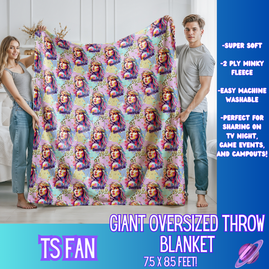 TS FAN- GIANT SHAREABLE THROW BLANKET