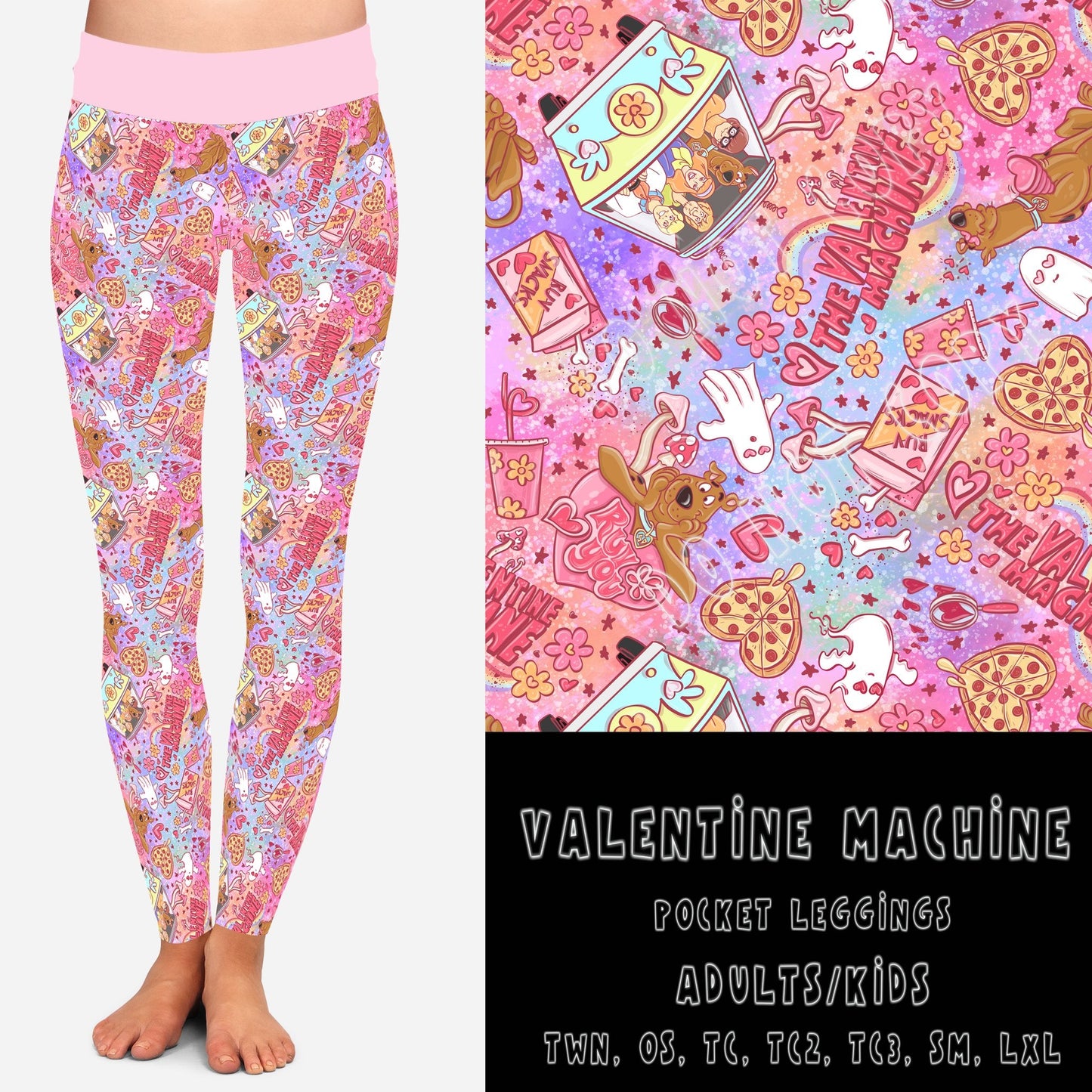 BATCH 70-VALENTINE MACHINE- LEGGINGS/JOGGER