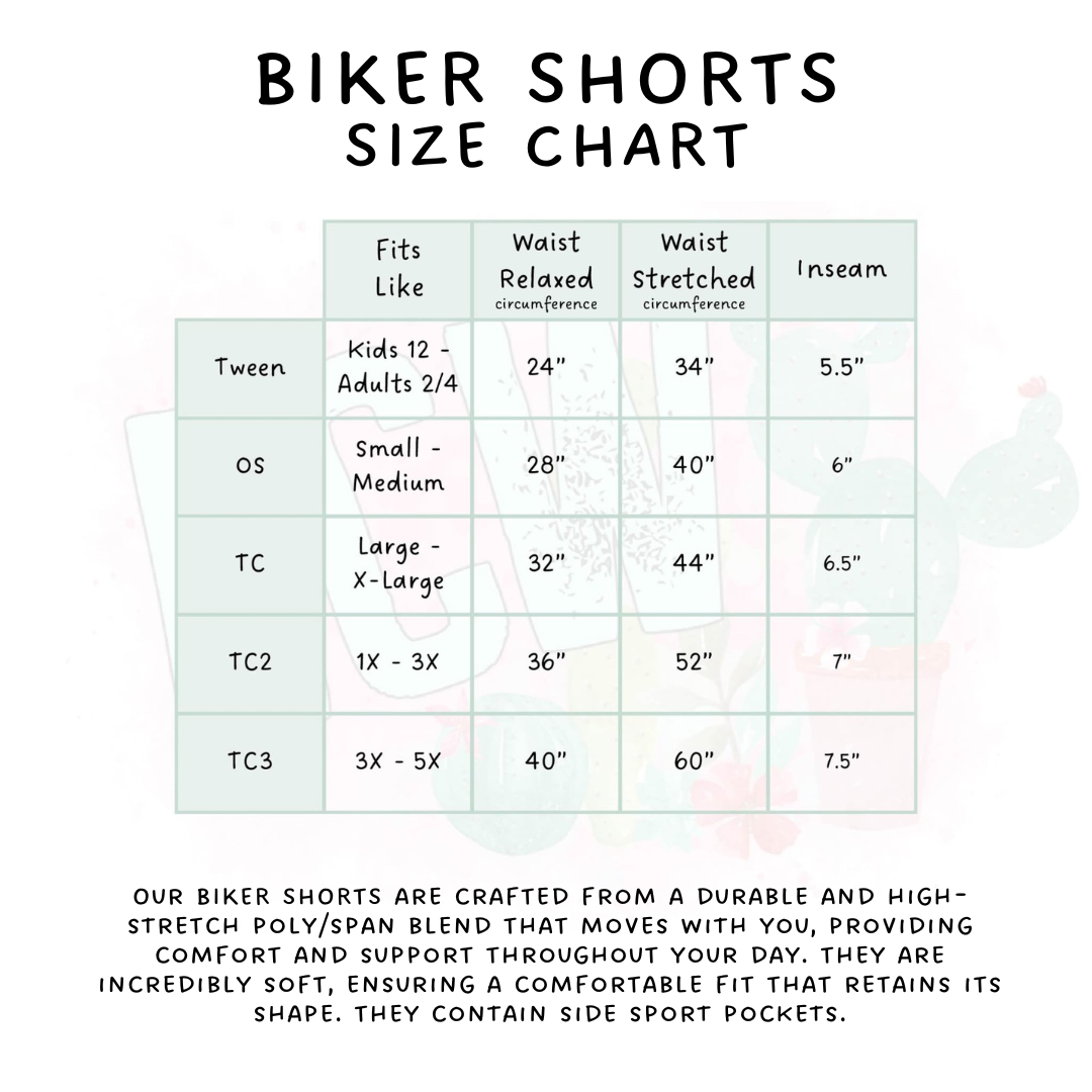 Ready To Ship - Pan Dreams Biker Shorts - TC