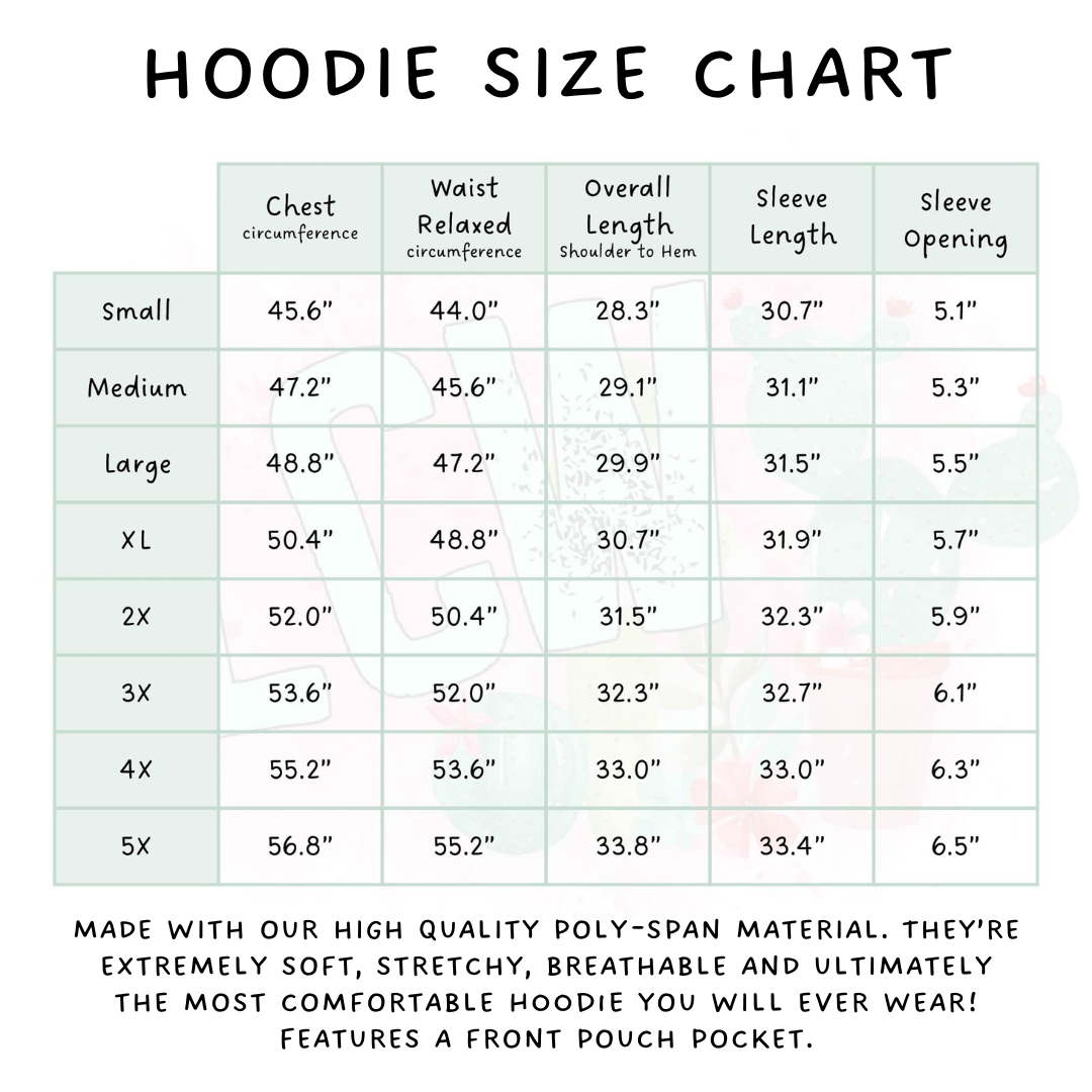 Ready To Ship - Fall Cow Hoodie - Large