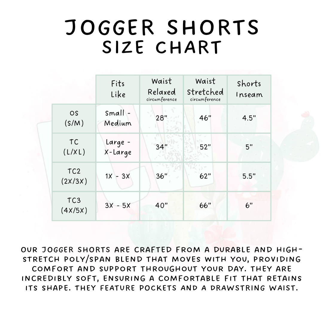 Ready to Ship - Floral Mike Jogger Shorts - TC2