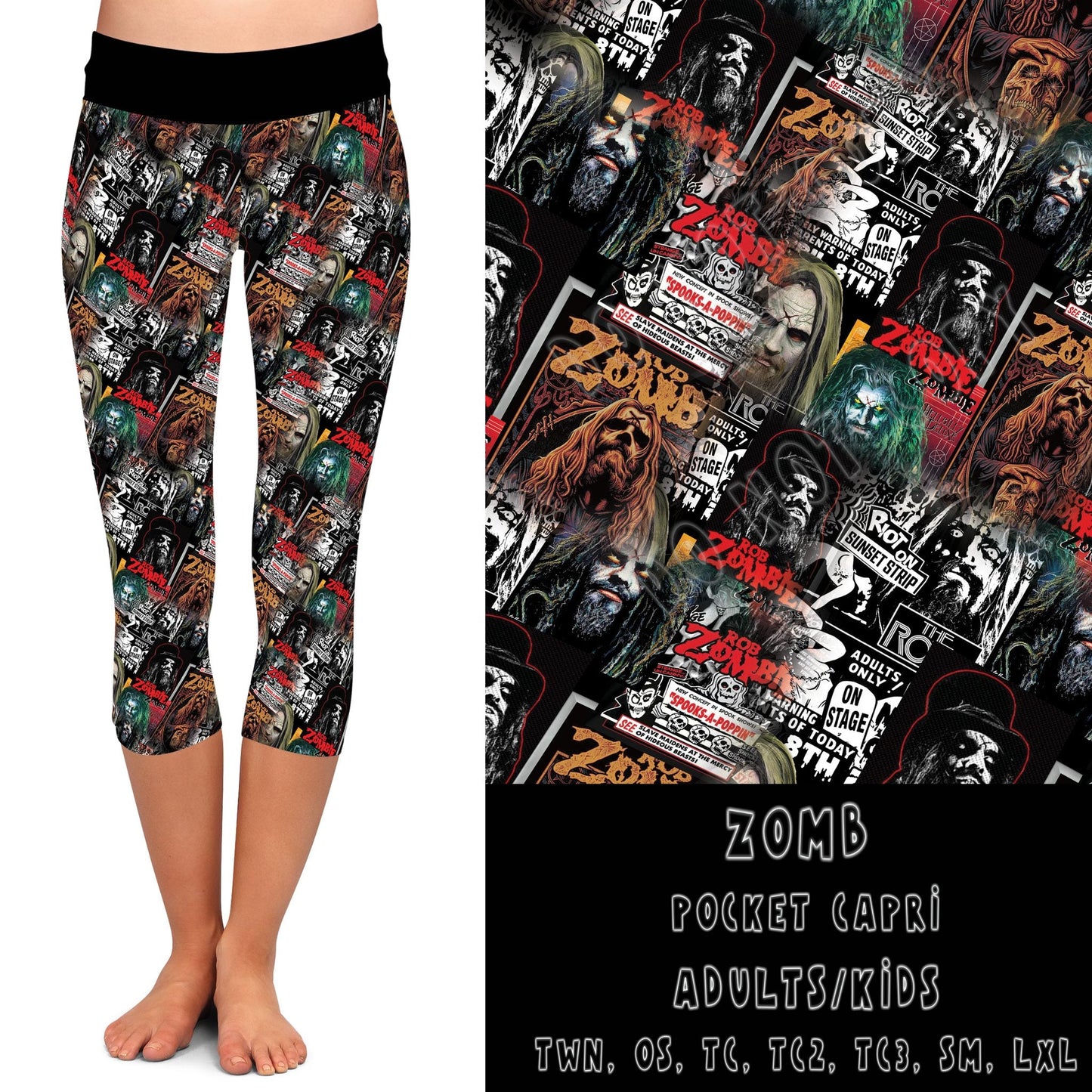 DARK TWISTED RUN-ZOMB-LEGGING/JOGGER