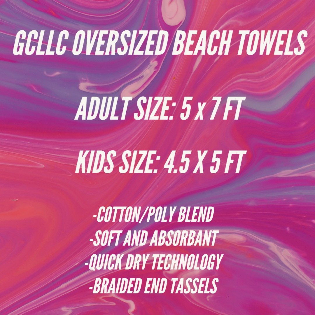 SUNFLOWER FLAG - OVERSIZED BEACH TOWEL RUN 5 - PREORDER CLOSING 3/23