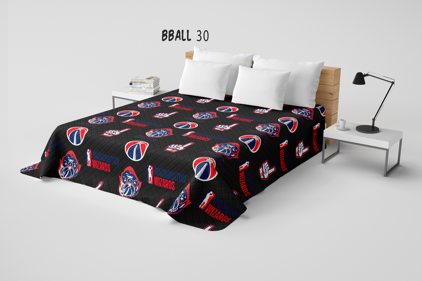 SPORTS RUN 3- BBALL 30 QUILT