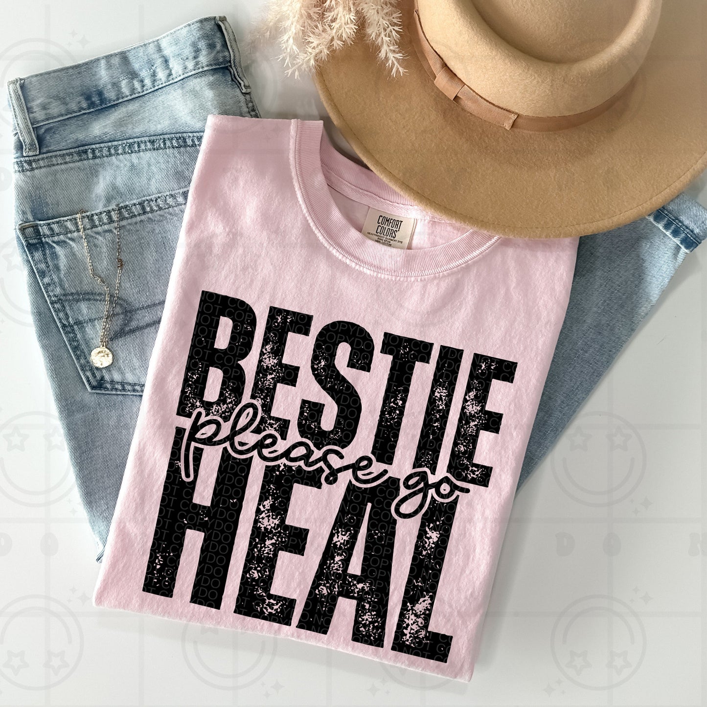 BESTIE GO HEAL TEE