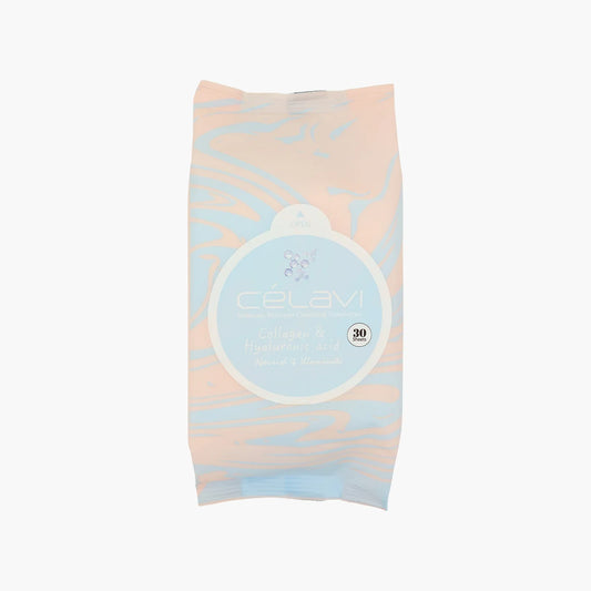 CELAVI BRAND MAKEUP WIPES - 30 COUNT