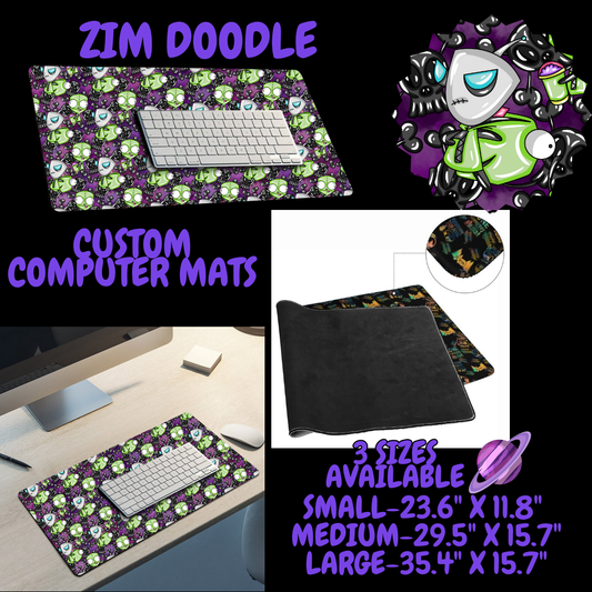 ZIM DOODLE - COMPUTER MAT