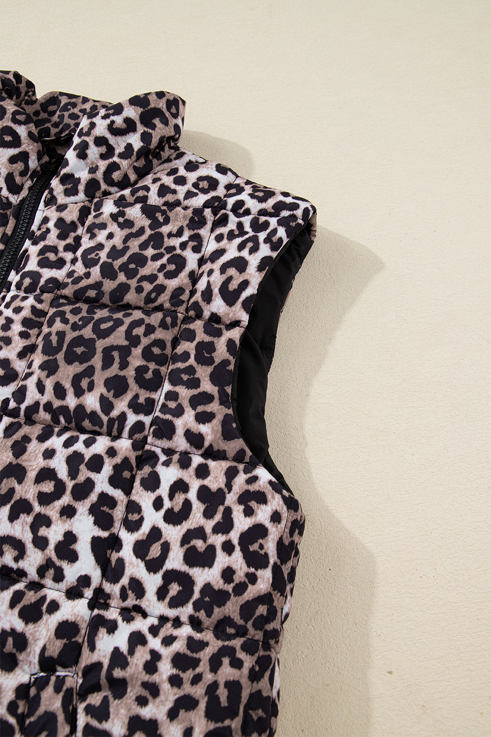 Aria Zipper Casual Puff Vest