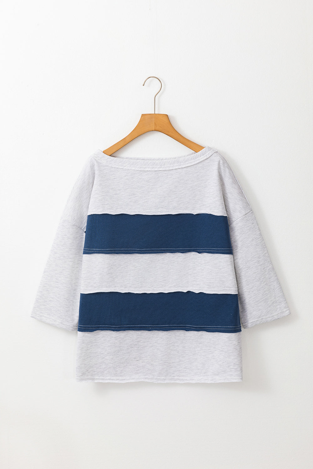 Melissa Sleeve Raw Seamed Sweatshirt