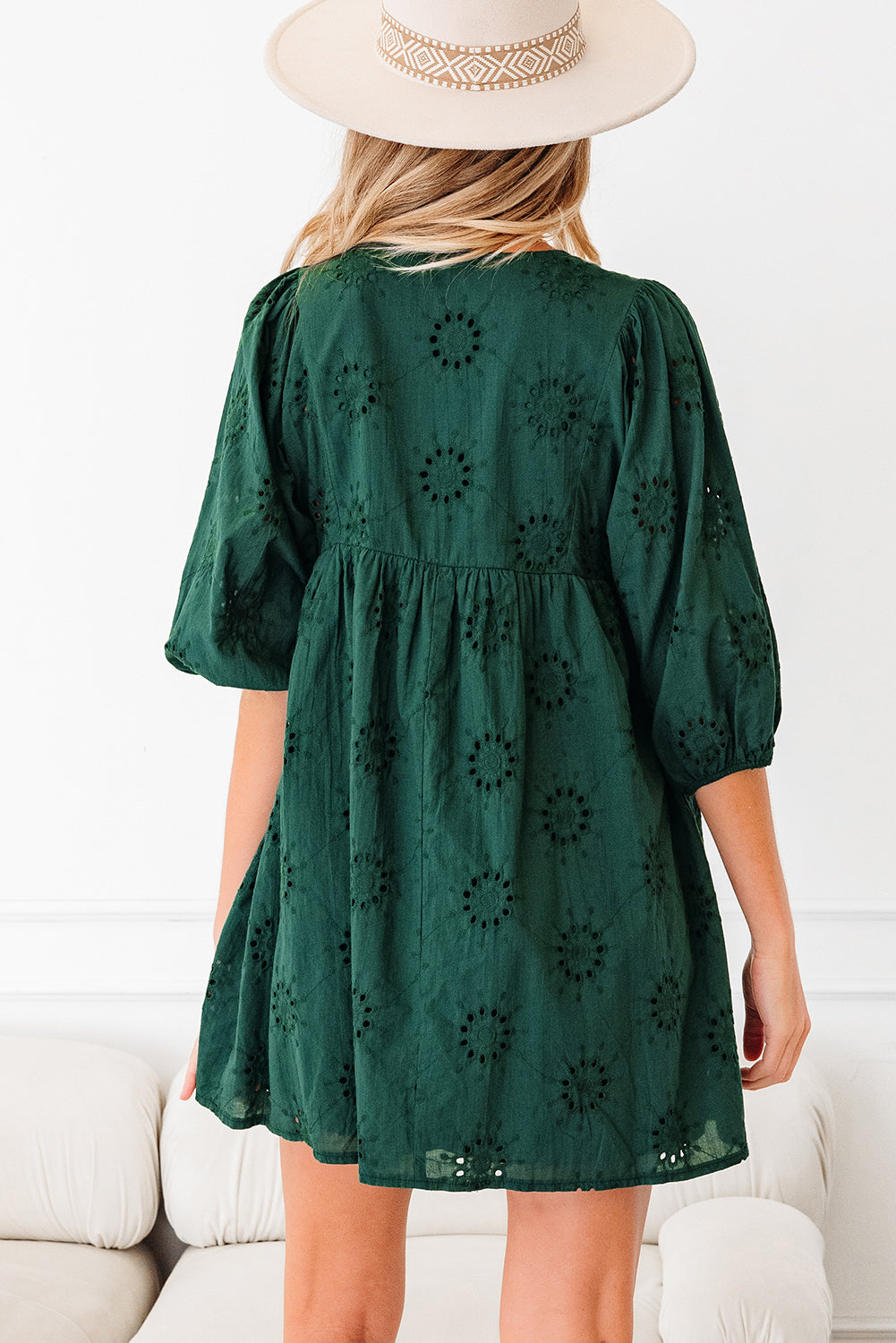 Beth Sleeve Swing Mini Dress