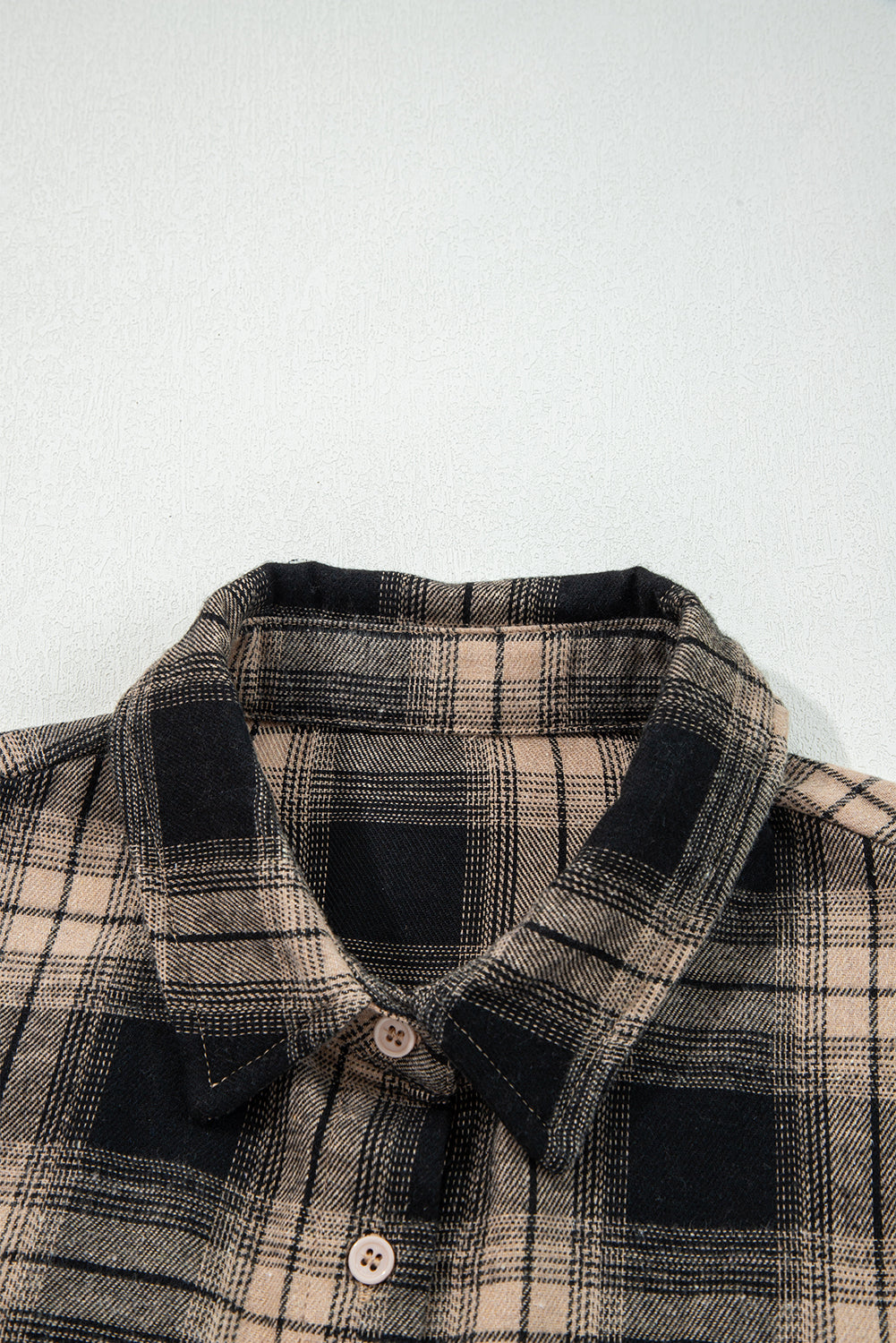 Meredith Double Flap Brushed Shacket