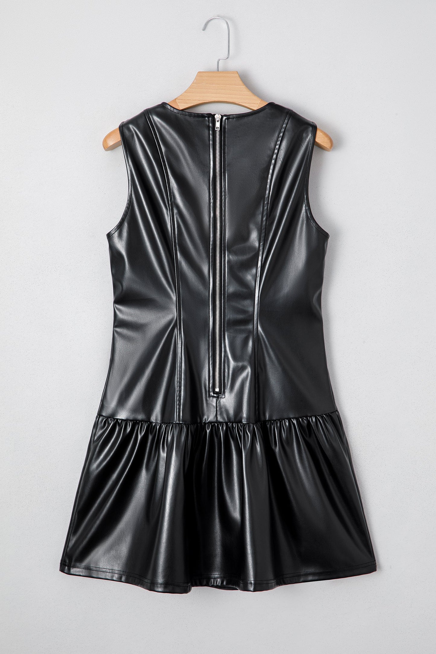 Lillian Hem Sleeveless Mini Dress