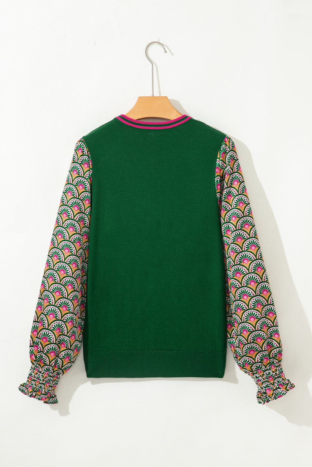 Amari Cuff Puff Sleeve Sweater