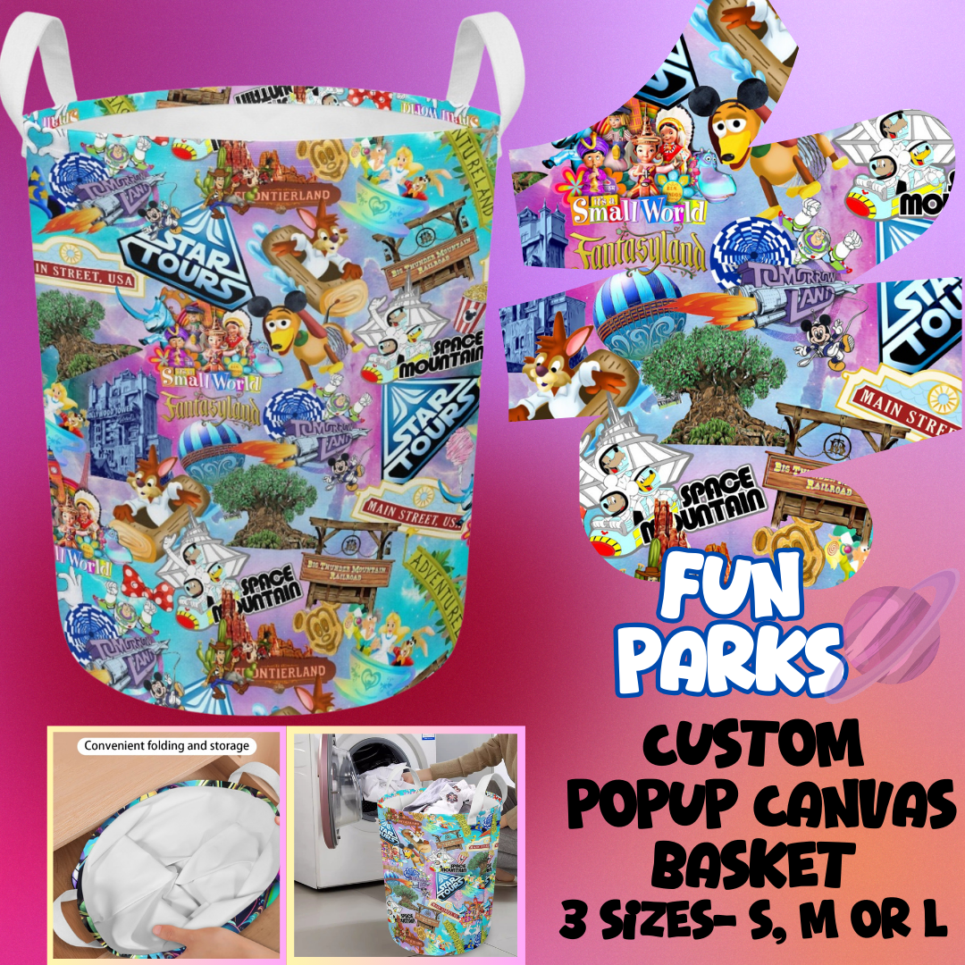 FUN PARKS - STORAGE BASKETS ROUND 5 - PREORDER CLOSING 3/16