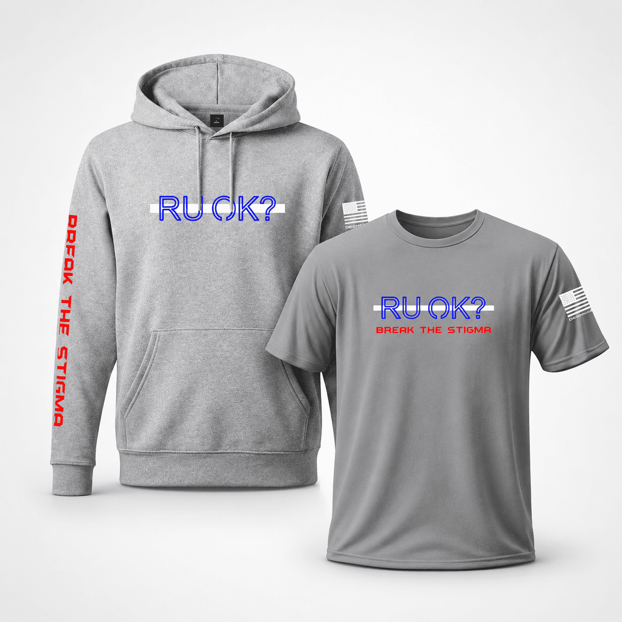 Whiteline Bundle (Hoodie + Tee)