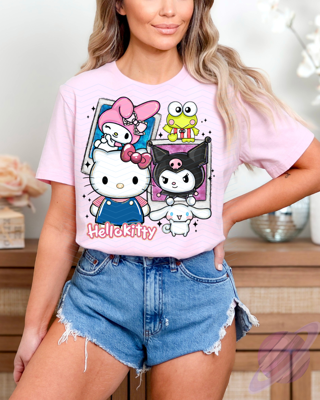 H KITTY POLAROID TEE