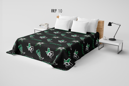 SPORTS RUN 3- HKY 10 QUILT