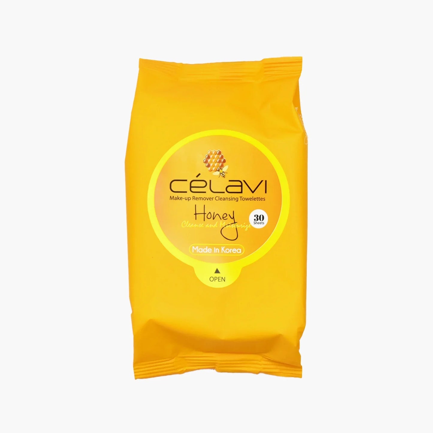 CELAVI BRAND MAKEUP WIPES - 30 COUNT