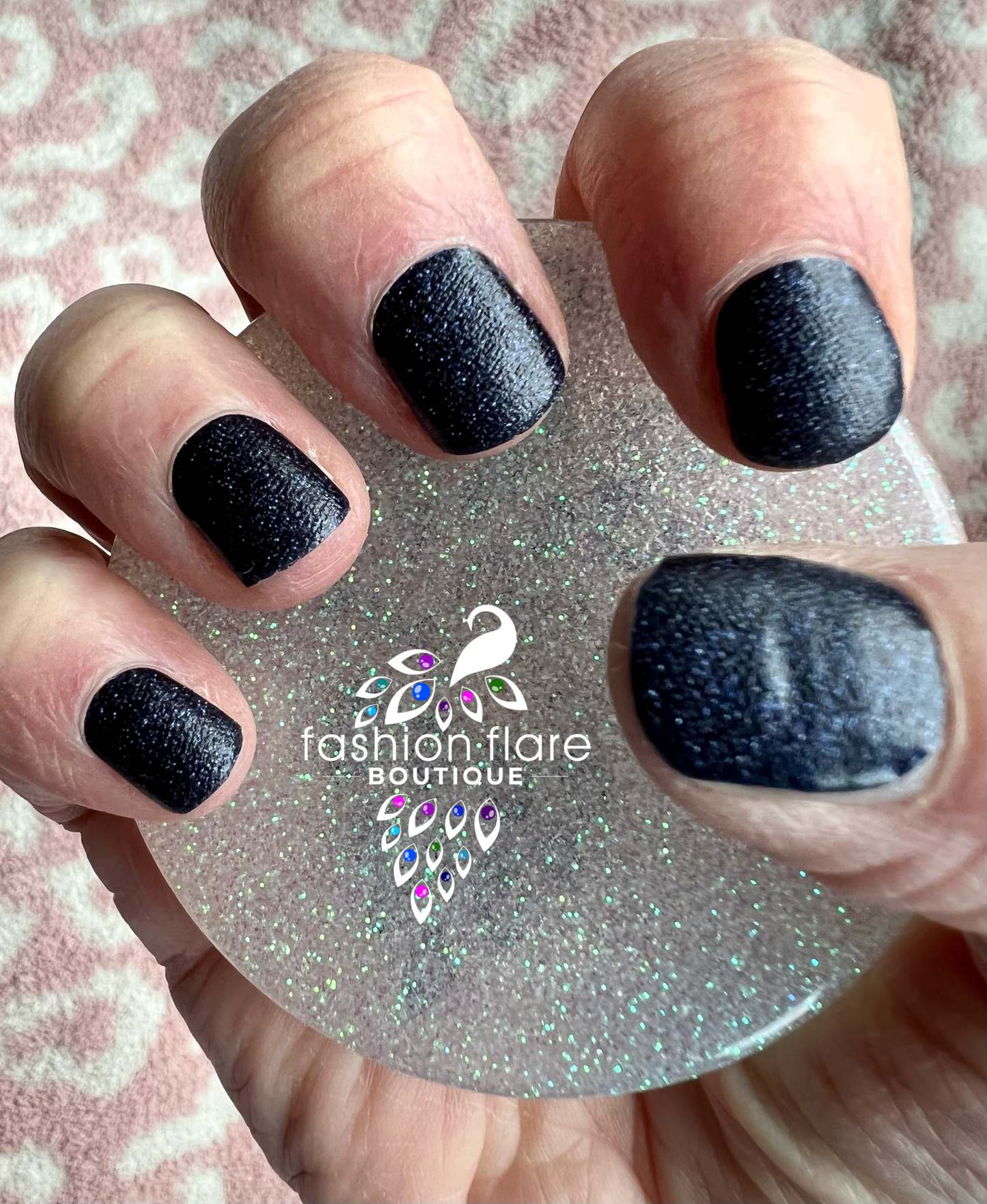 Midnight Blue Glitter