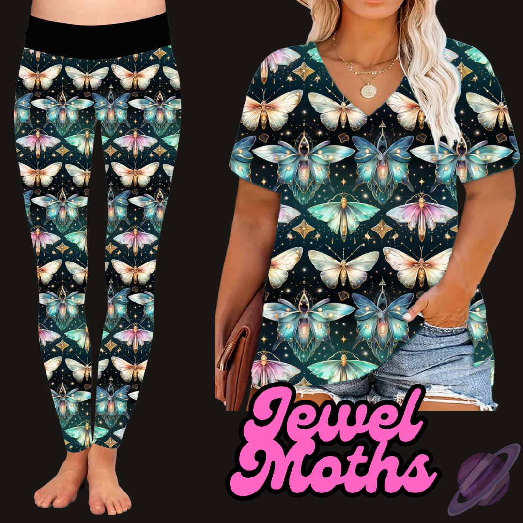 JEWEL MOTHS - V-NECK TUNIC - PRETTY RUN PREORDER CLOSING 3/21