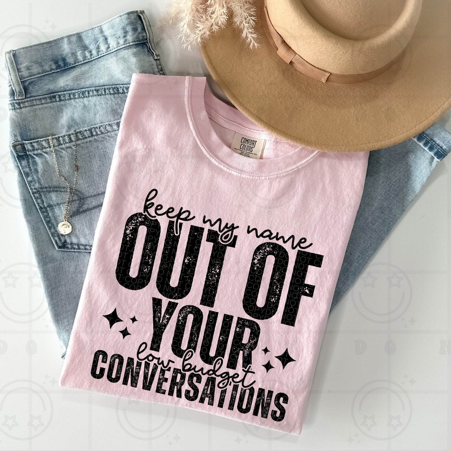 LOW BUDGET CONVERSATIONS TEE