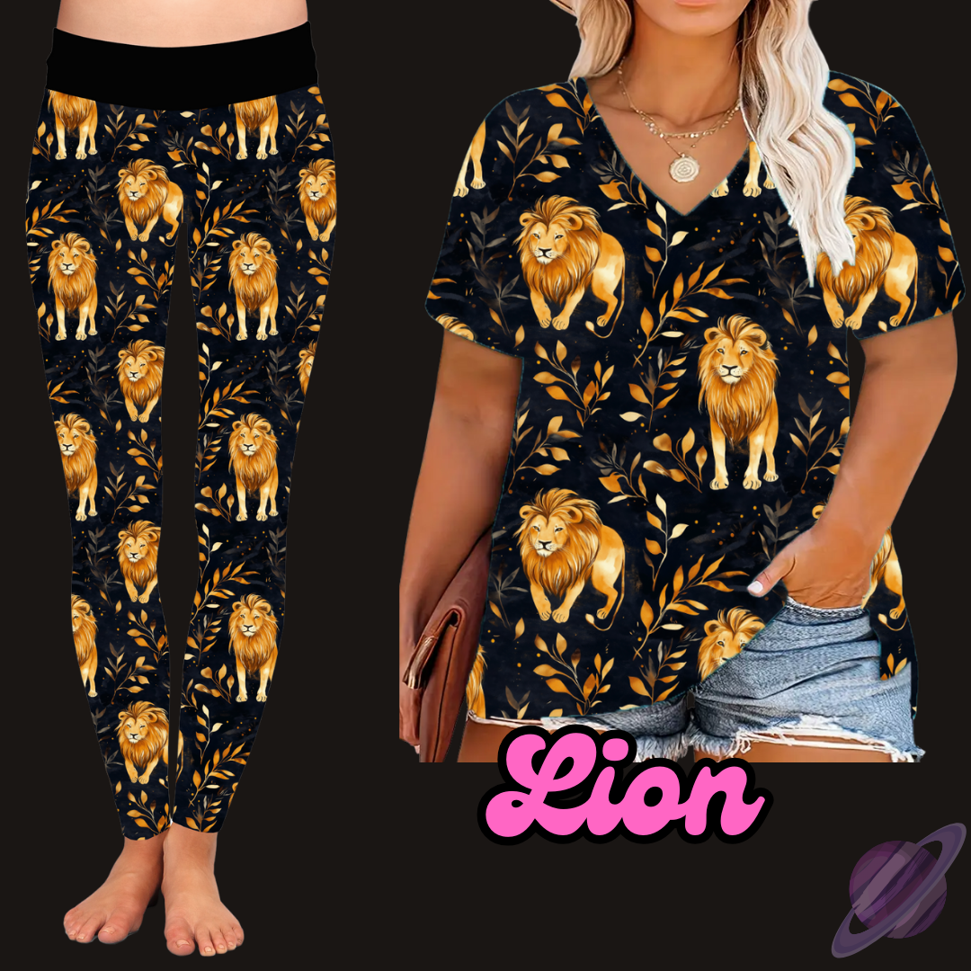 LION - V-NECK TUNIC - PRETTY RUN PREORDER CLOSING 3/21