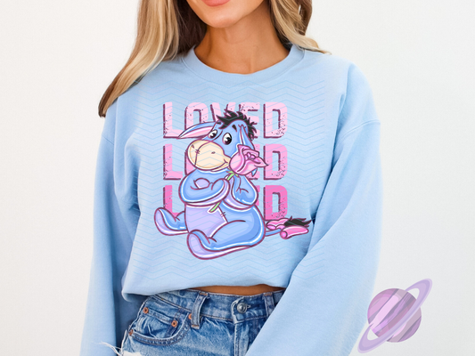 LOVED DONKEY SWEATSHIRT