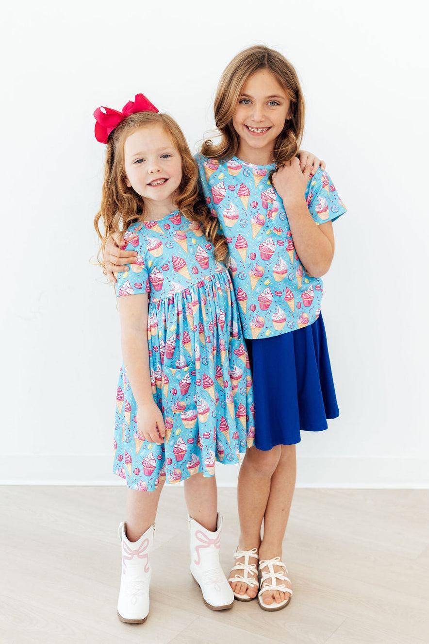 Delightful Desserts S/S Pocket Twirl Dress