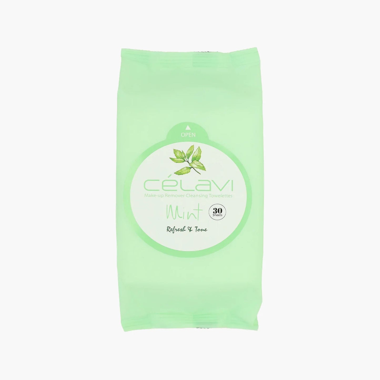 CELAVI BRAND MAKEUP WIPES - 30 COUNT