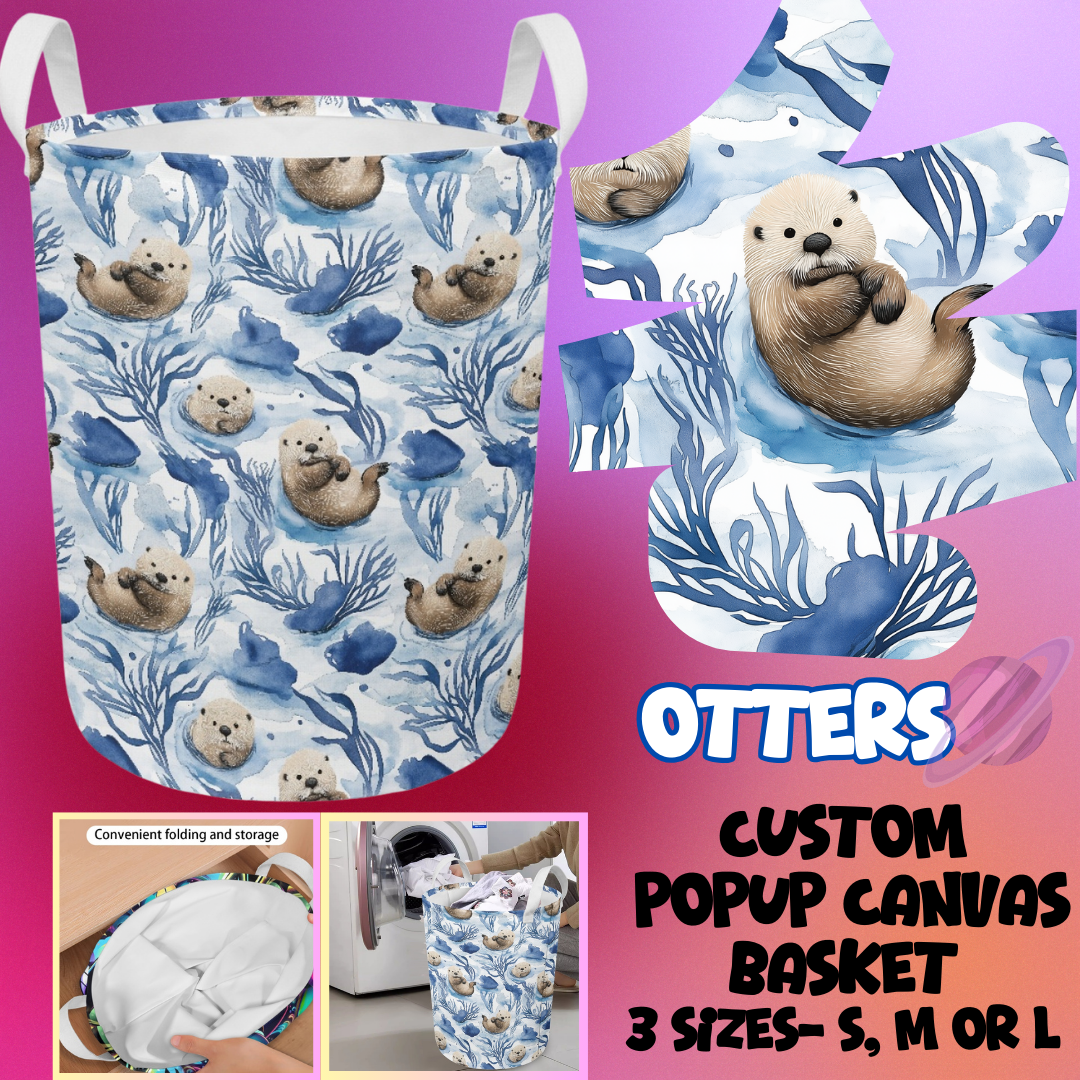 OTTERS - STORAGE BASKETS ROUND 5 - PREORDER CLOSING 3/16