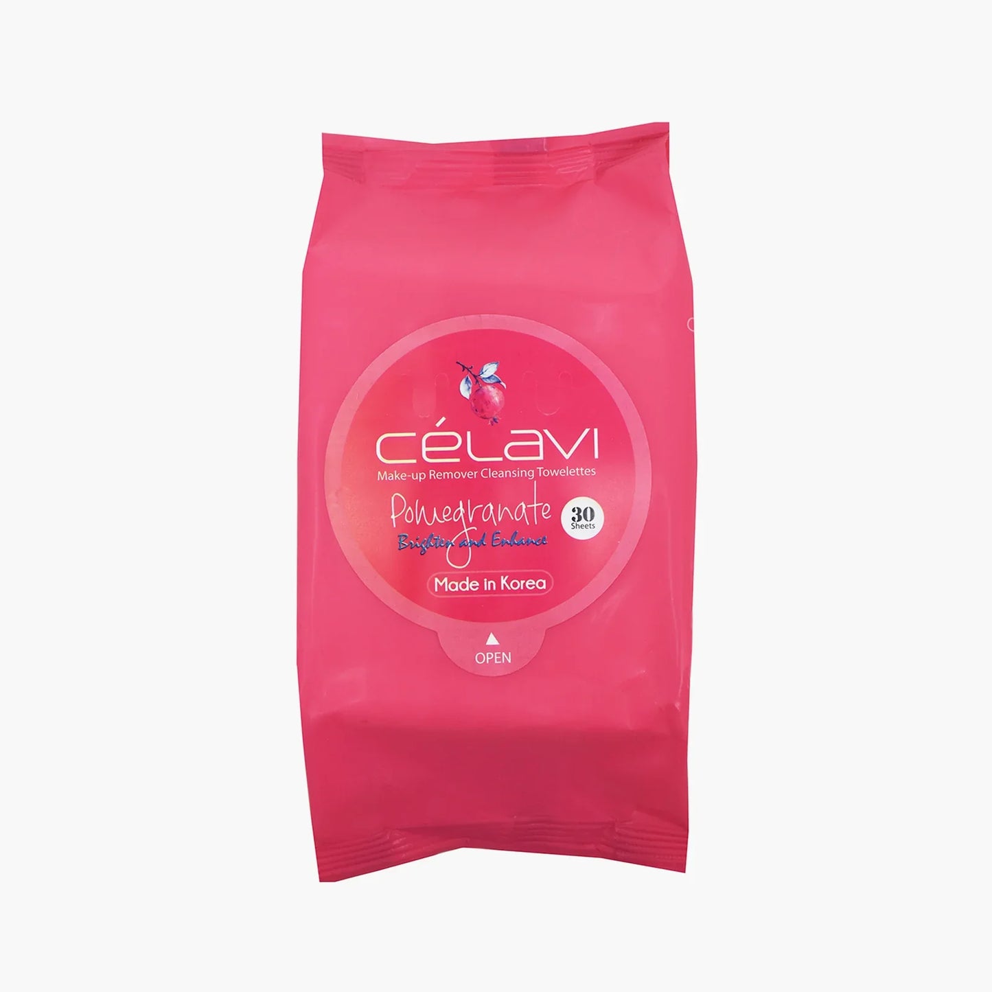 CELAVI BRAND MAKEUP WIPES - 30 COUNT