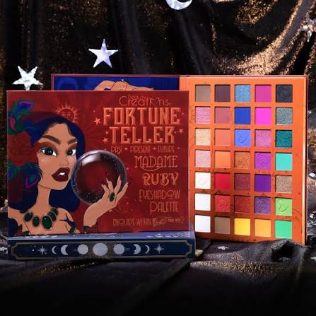 Beauty Creations Fortune Teller 35 Color Eyeshadow Palette Past Present Future