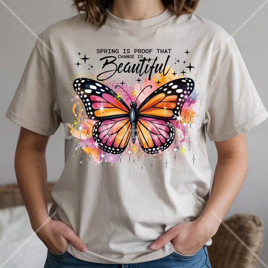 Butterfly Spring is Proof That Change Is Beautiful | Pick Your Style Graphic Top