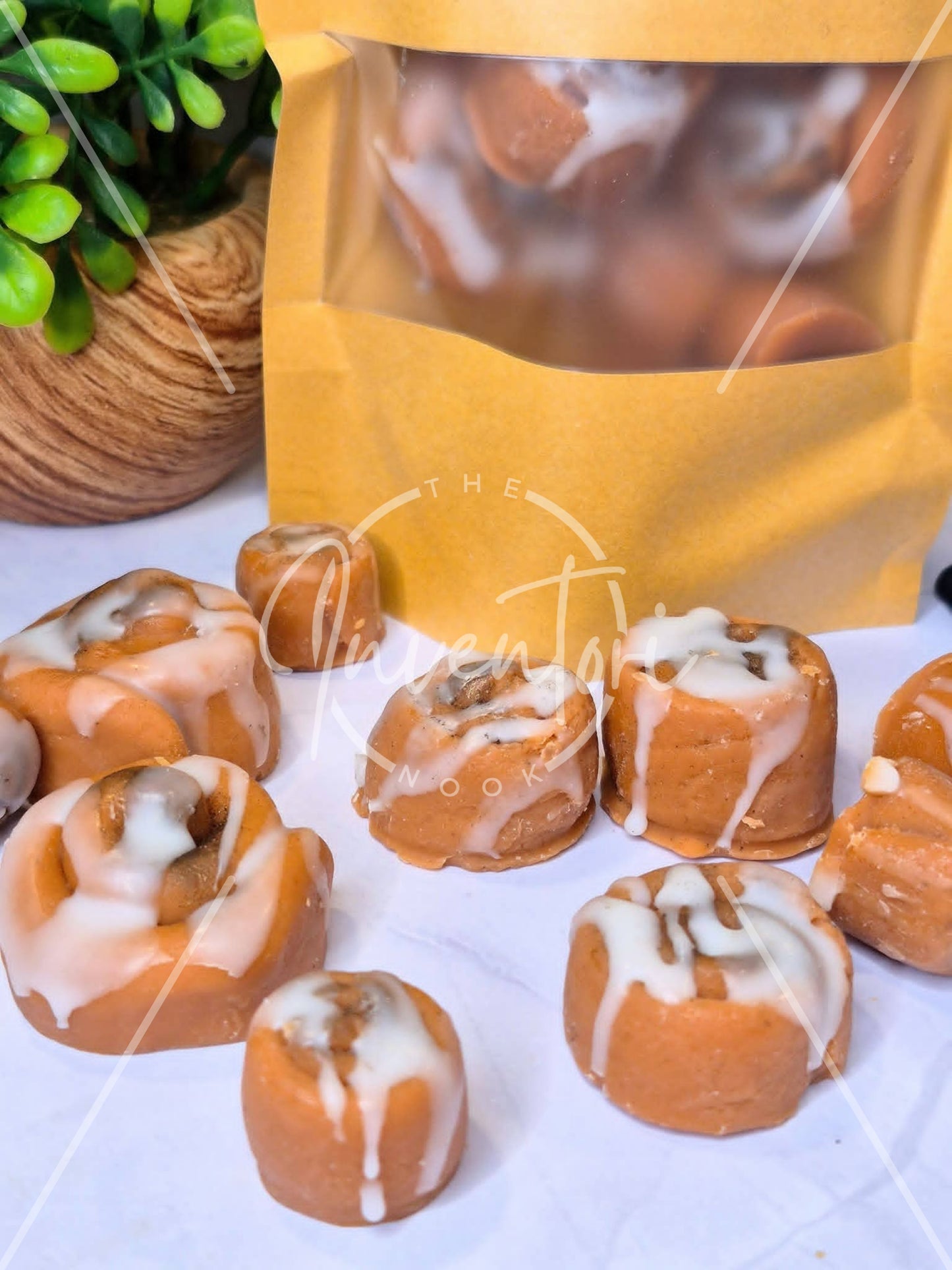 Cinnamon Roll Wax Melt Food Looking Melts